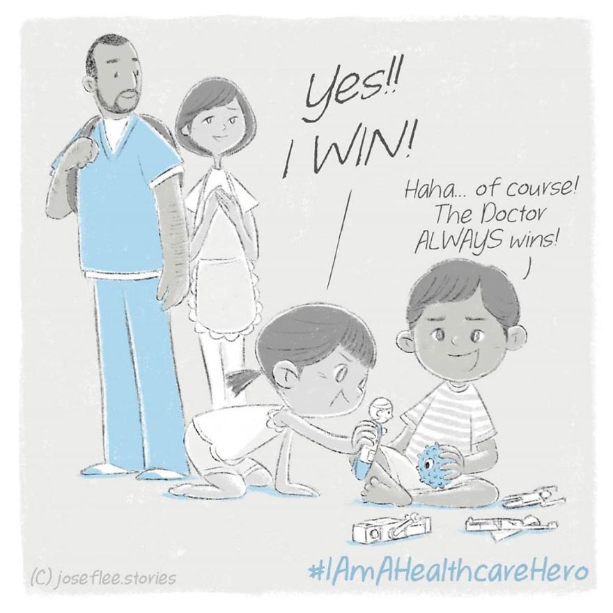 I Created 10 More Comics About Healthcare Heroes That Might Warm Your Heart (New Pics) I Created 10 More Comics About Healthcare Heroes That Might Warm Your Heart (New Pics)