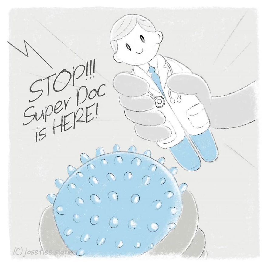 I Created 10 More Comics About Healthcare Heroes That Might Warm Your Heart (New Pics) I Created 10 More Comics About Healthcare Heroes That Might Warm Your Heart (New Pics)