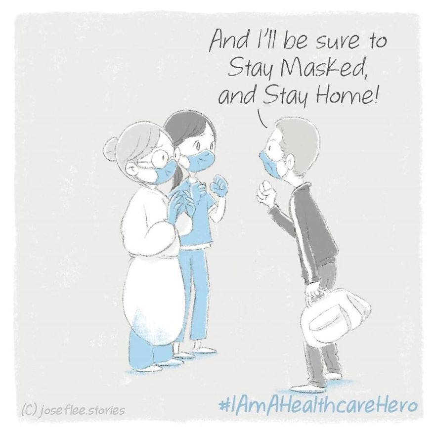 I Created 10 More Comics About Healthcare Heroes That Might Warm Your Heart (New Pics) I Created 10 More Comics About Healthcare Heroes That Might Warm Your Heart (New Pics)