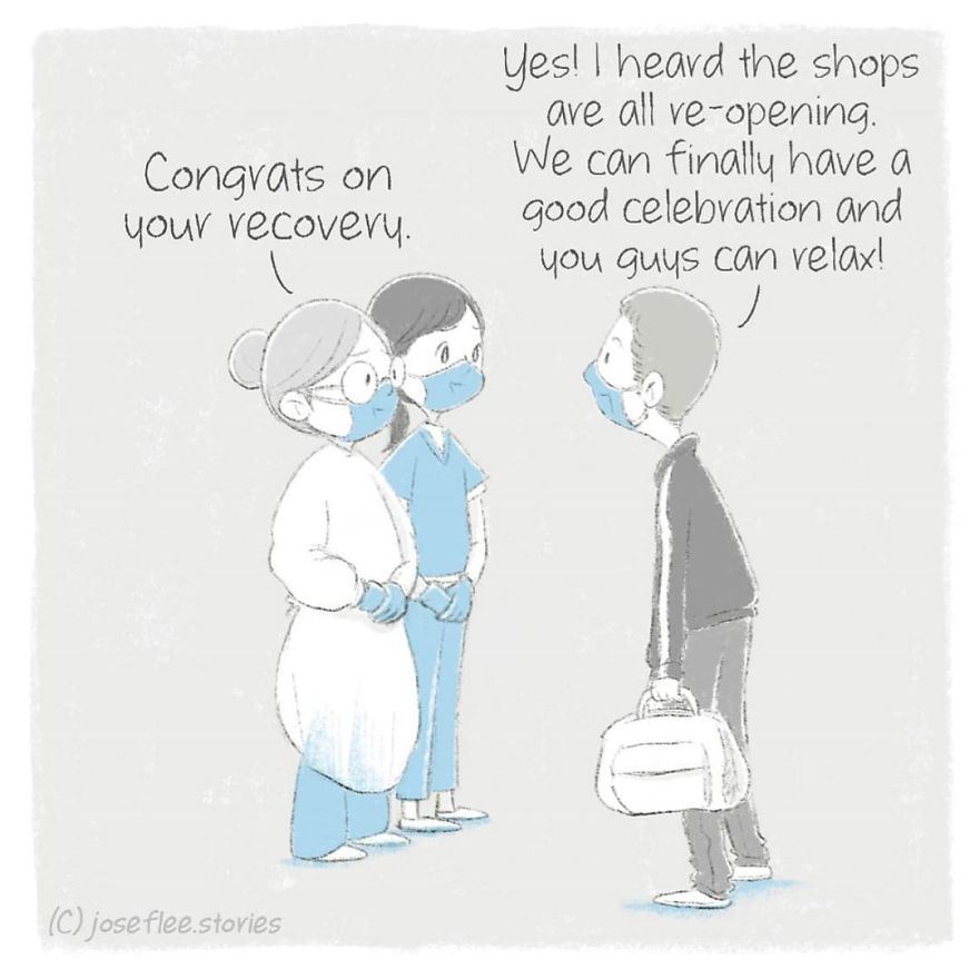 I Created 10 More Comics About Healthcare Heroes That Might Warm Your Heart (New Pics) I Created 10 More Comics About Healthcare Heroes That Might Warm Your Heart (New Pics)