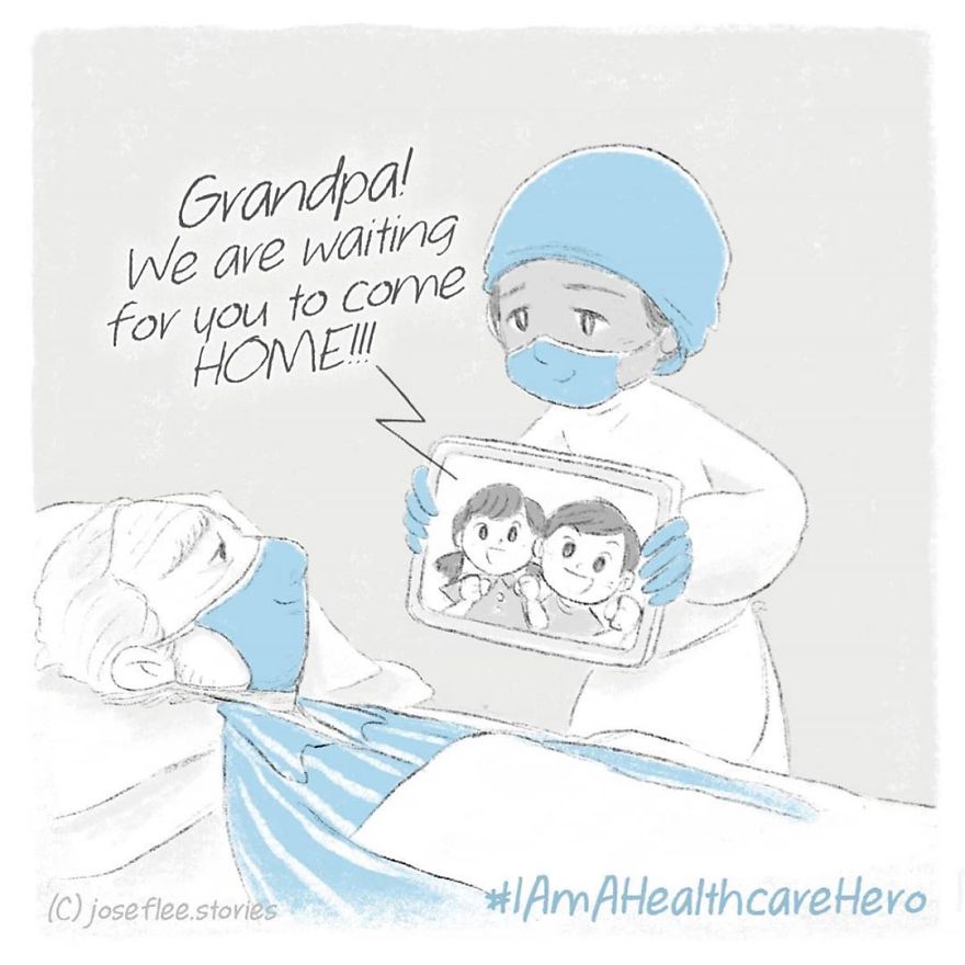 I Created 10 More Comics About Healthcare Heroes That Might Warm Your Heart (New Pics) I Created 10 More Comics About Healthcare Heroes That Might Warm Your Heart (New Pics)