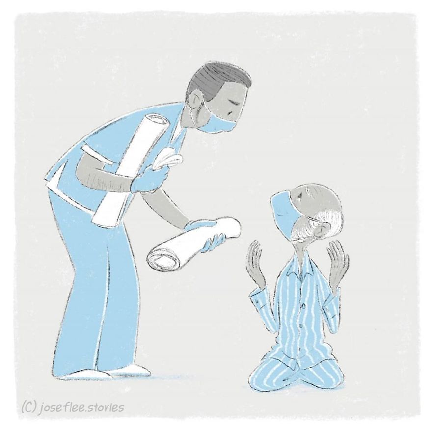 I Created 10 More Comics About Healthcare Heroes That Might Warm Your Heart (New Pics) I Created 10 More Comics About Healthcare Heroes That Might Warm Your Heart (New Pics)