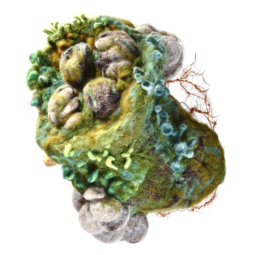 I Spent 1 Y Modelling Copper Wire Ancient Plants And Needle Felting Forest Creatures