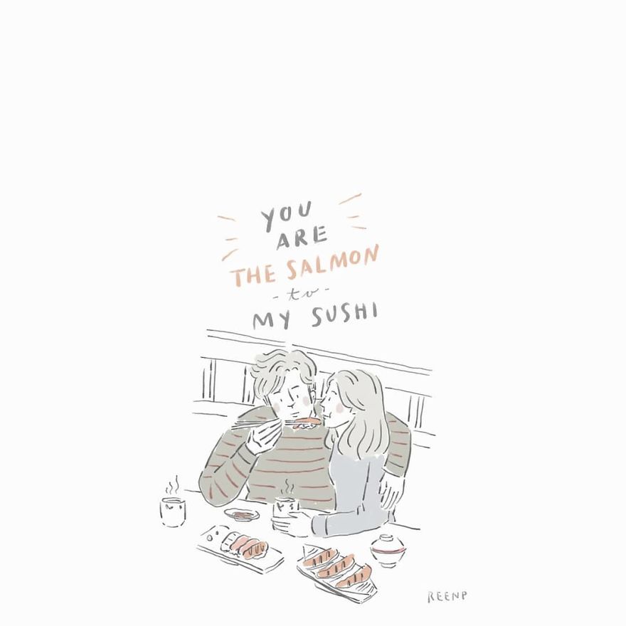 Illustrator Creates Art That Translates Small Fragments Of Love Into Everyday Life