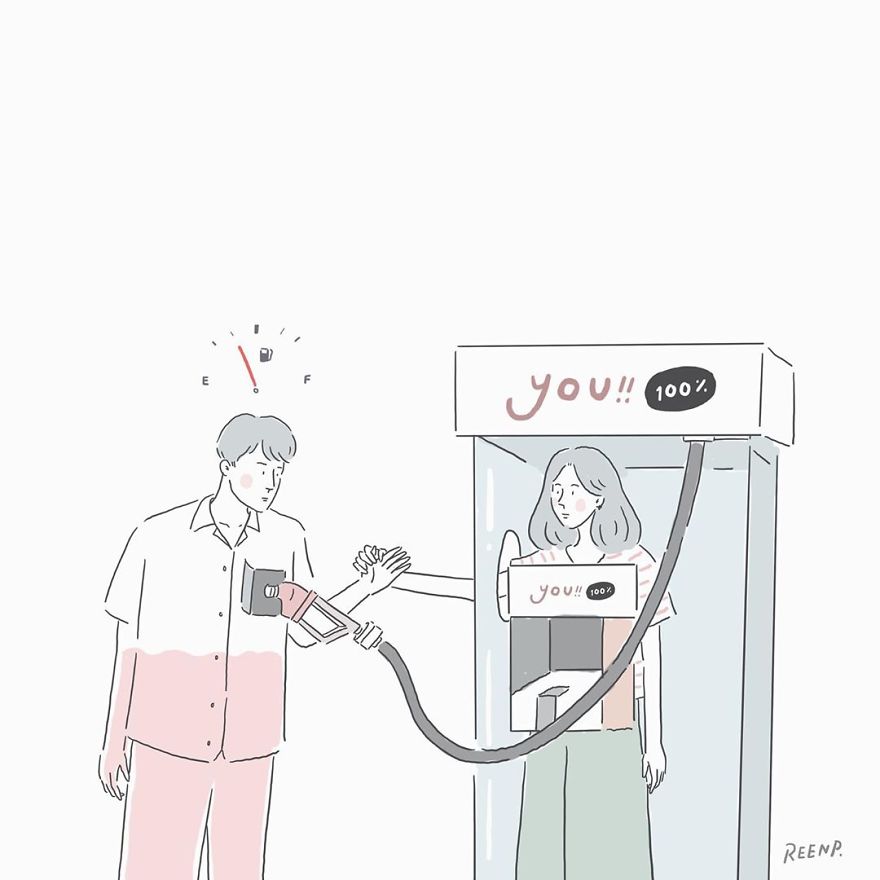 Illustrator Creates Art That Translates Small Fragments Of Love Into Everyday Life