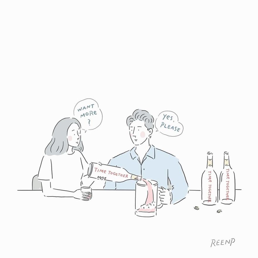 Illustrator Creates Art That Translates Small Fragments Of Love Into Everyday Life