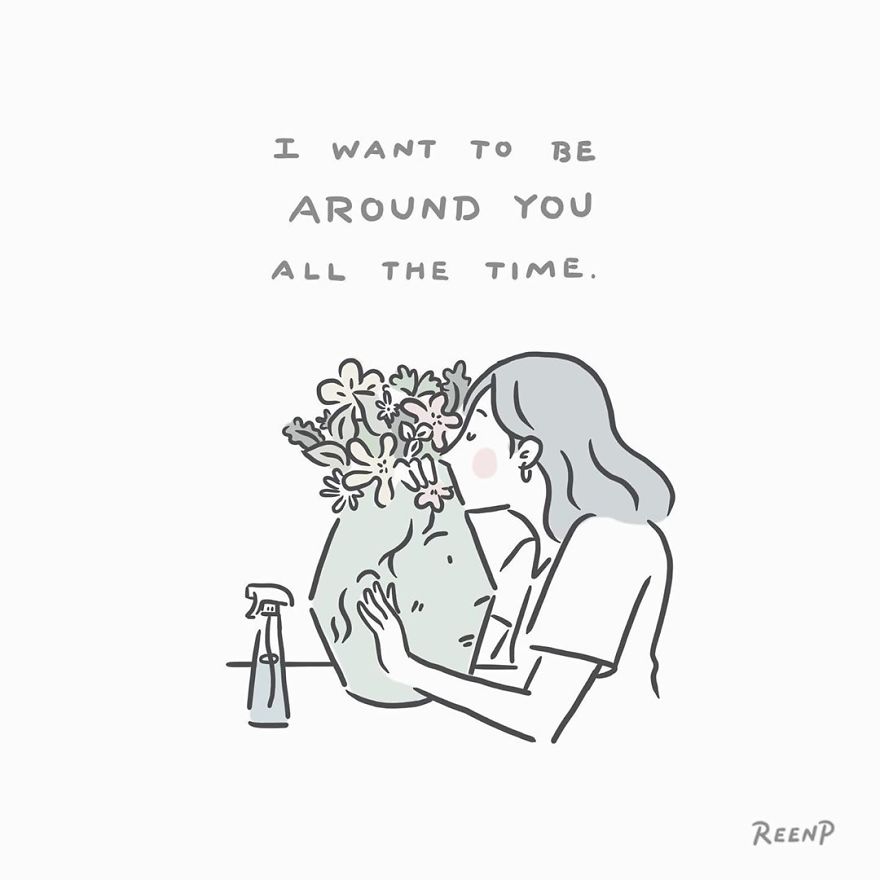 Illustrator Creates Art That Translates Small Fragments Of Love Into Everyday Life