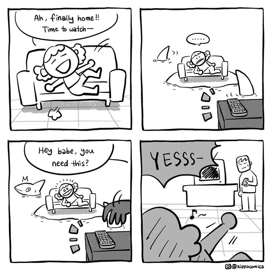 Ironic Illustrations Humorously Question Some Problems And Attitudes Of Our Daily Life