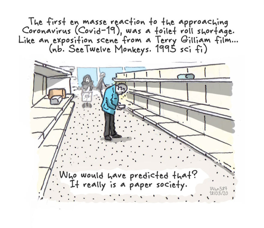 I've Kept A Visual Diary Every Working Day Since Day One Of Lockdown