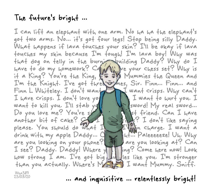 I've Kept A Visual Diary Every Working Day Since Day One Of Lockdown