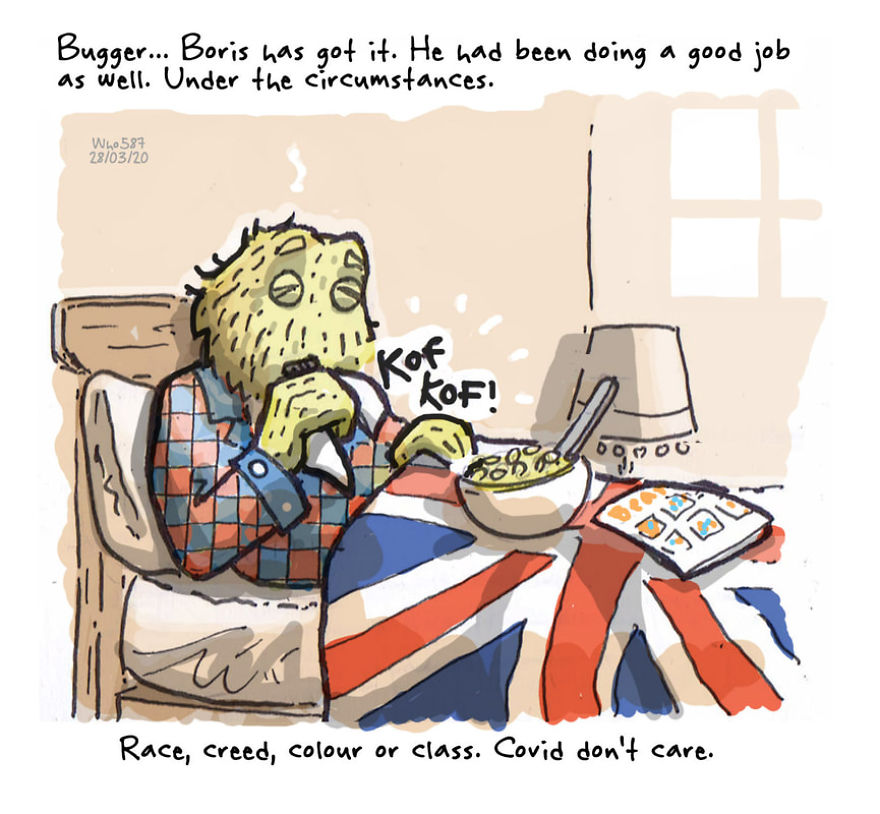 I've Kept A Visual Diary Every Working Day Since Day One Of Lockdown