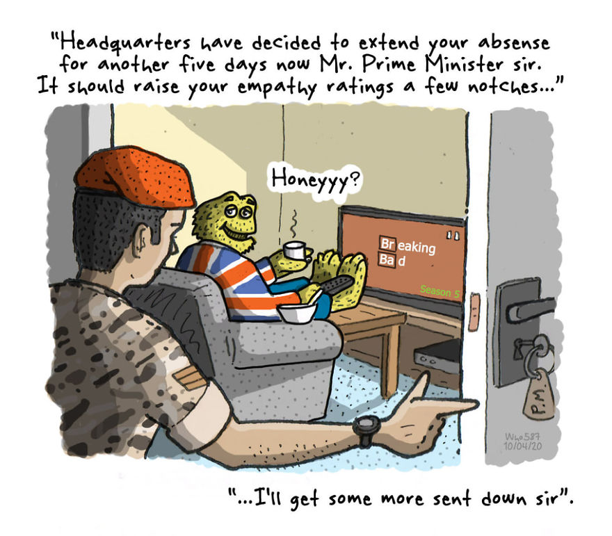 I've Kept A Visual Diary Every Working Day Since Day One Of Lockdown