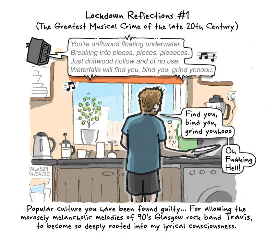 I've Kept A Visual Diary Every Working Day Since Day One Of Lockdown