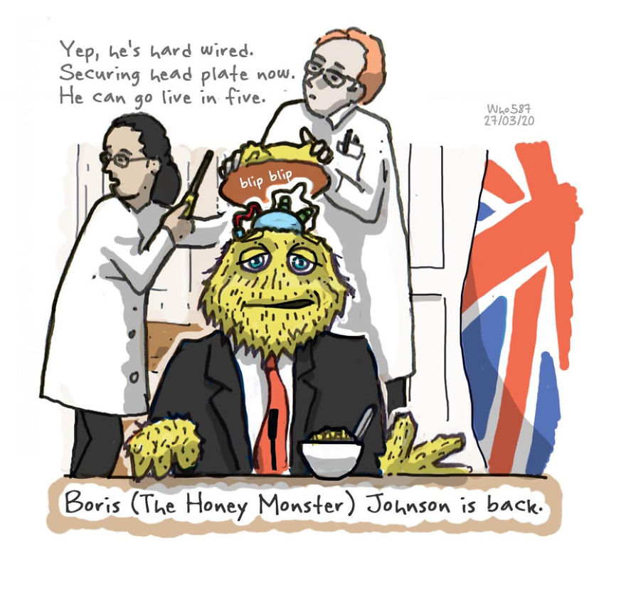 I've Kept A Visual Diary Every Working Day Since Day One Of Lockdown