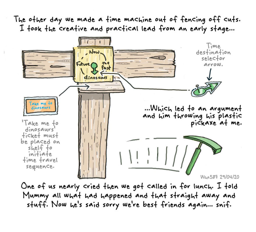 I've Kept A Visual Diary Every Working Day Since Day One Of Lockdown