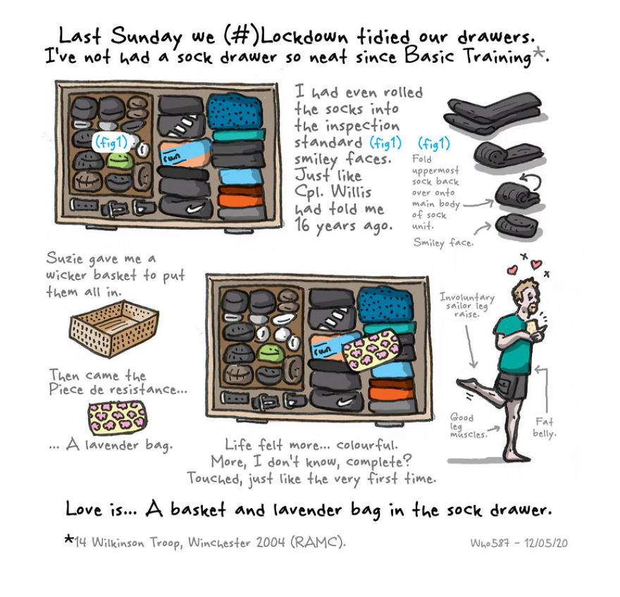 I've Kept A Visual Diary Every Working Day Since Day One Of Lockdown