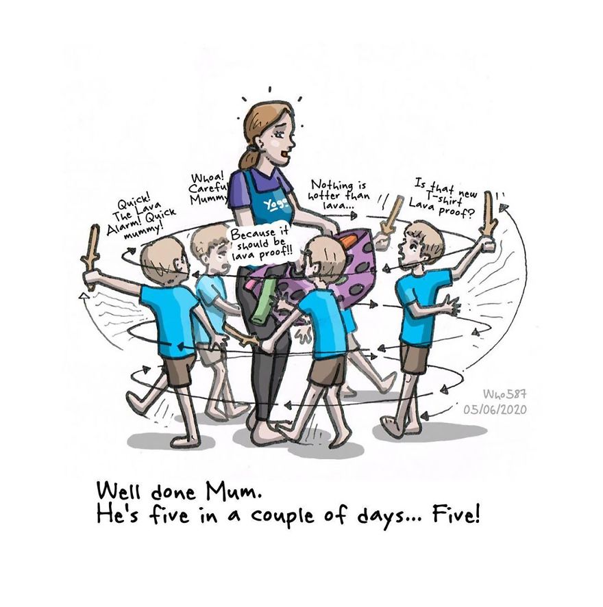 I've Kept A Visual Diary Every Working Day Since Day One Of Lockdown