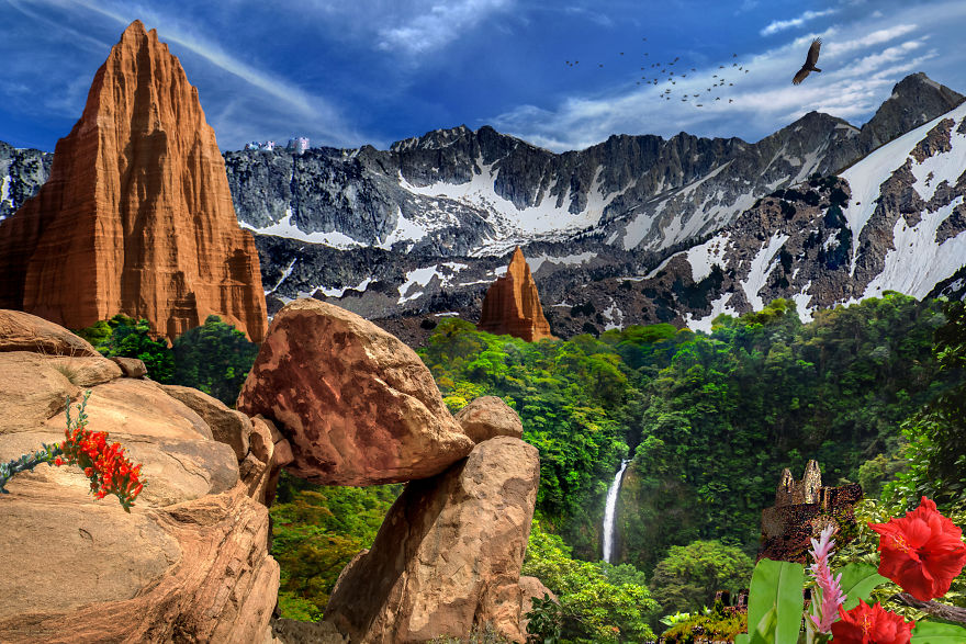 Phusion Fantasy Photo Collages By David P. Crews Phusion Fantasy Photo Collages By David P. Crews