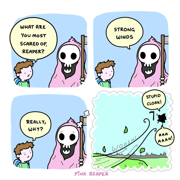 My Wholesome Webcomic About The Grim Reaper Who Is Actually Nice (17 New Pics) My Wholesome Webcomic About The Grim Reaper Who Is Actually Nice (17 New Pics)