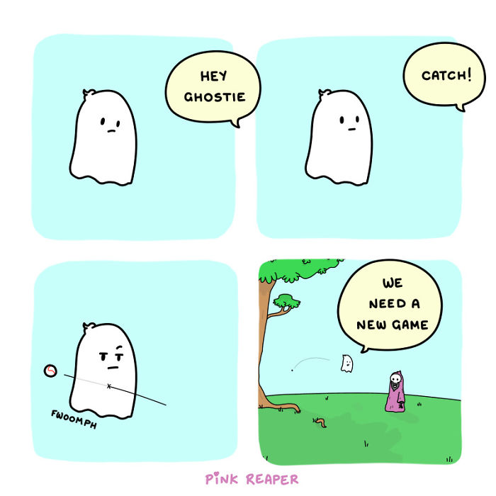 My Wholesome Webcomic About The Grim Reaper Who Is Actually Nice (17 New Pics) My Wholesome Webcomic About The Grim Reaper Who Is Actually Nice (17 New Pics)
