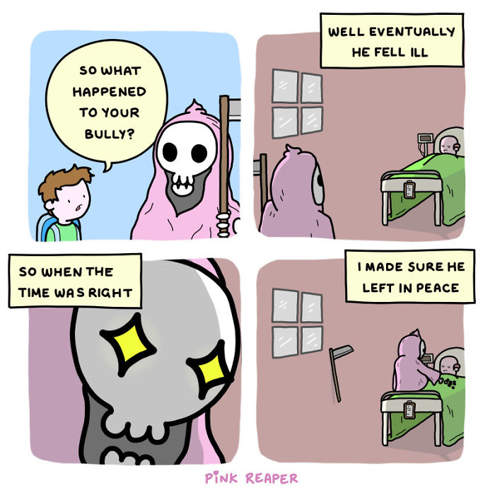 My Wholesome Webcomic About The Grim Reaper Who Is Actually Nice (17 New Pics) My Wholesome Webcomic About The Grim Reaper Who Is Actually Nice (17 New Pics)