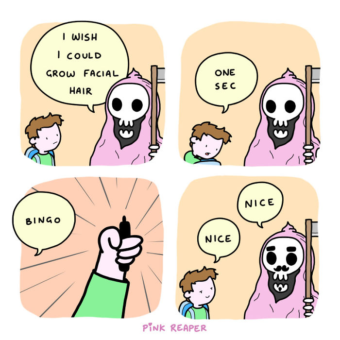 My Wholesome Webcomic About The Grim Reaper Who Is Actually Nice (17 New Pics) My Wholesome Webcomic About The Grim Reaper Who Is Actually Nice (17 New Pics)