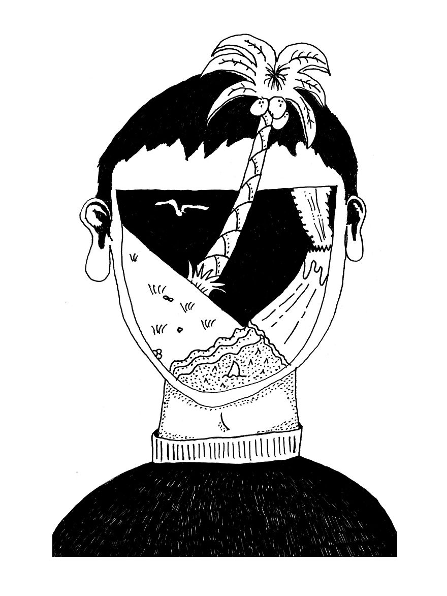 These Black & White Illustrations Illustrate The People And The Problems Of This Sick Society These Black & White Illustrations Illustrate The People And The Problems Of This Sick Society