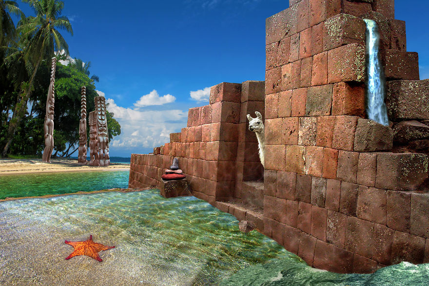 Phusion Fantasy Photo Collages By David P. Crews