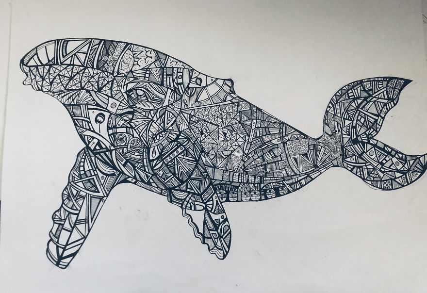 Artwork I Made With Pilot G2 Pens