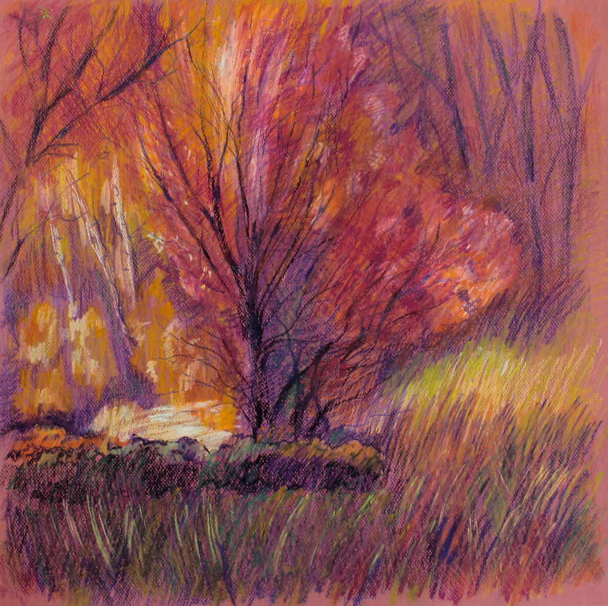 I Painted Paintings About The Chanting Of Nature For A Whole Year