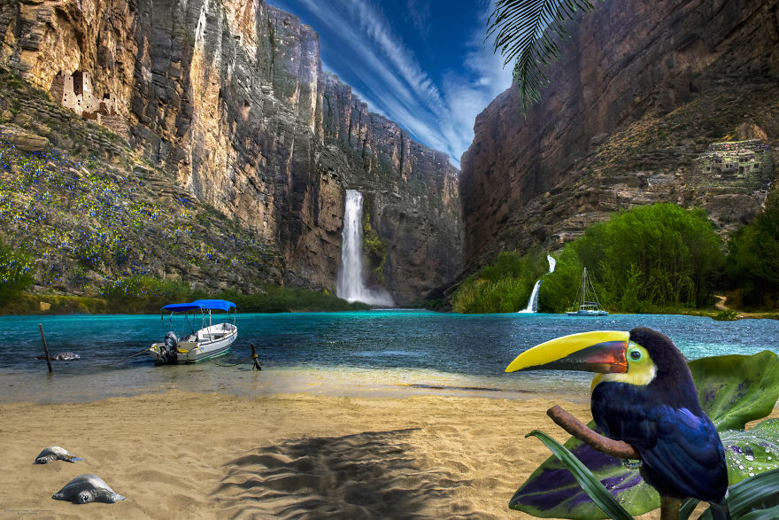 Phusion Fantasy Photo Collages By David P. Crews Phusion Fantasy Photo Collages By David P. Crews