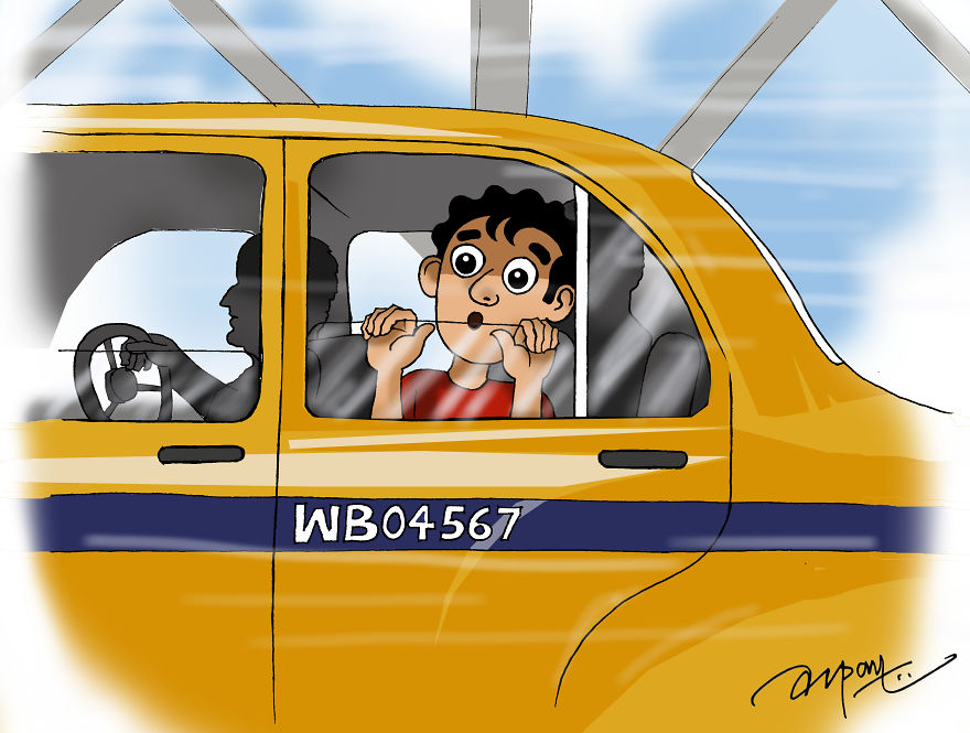 Taxi Rides In Calcutta