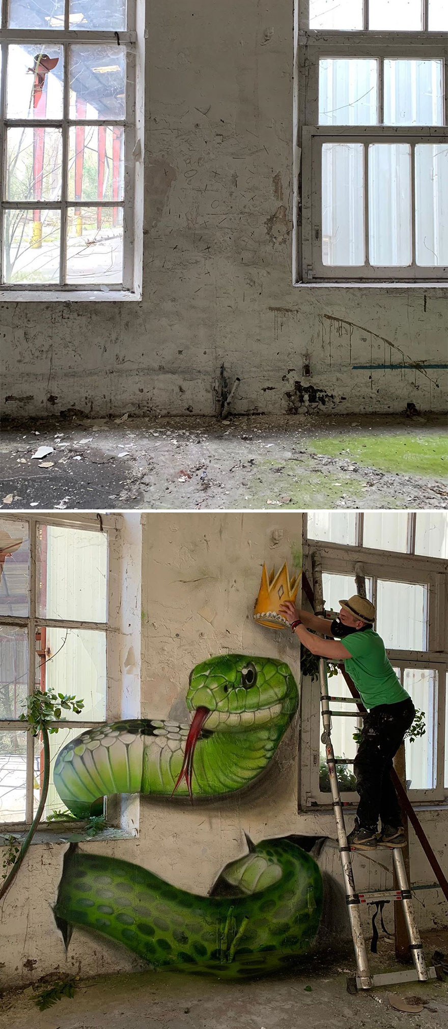 The Graffiti Of This French Street Artist Seems To Come Alive And Come Off The Walls