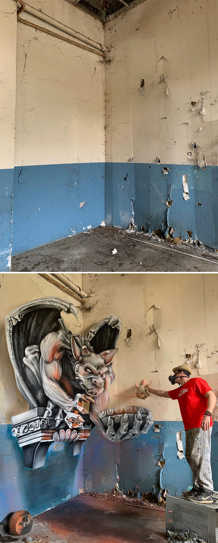 The Graffiti Of This French Street Artist Seems To Come Alive And Come Off The Walls