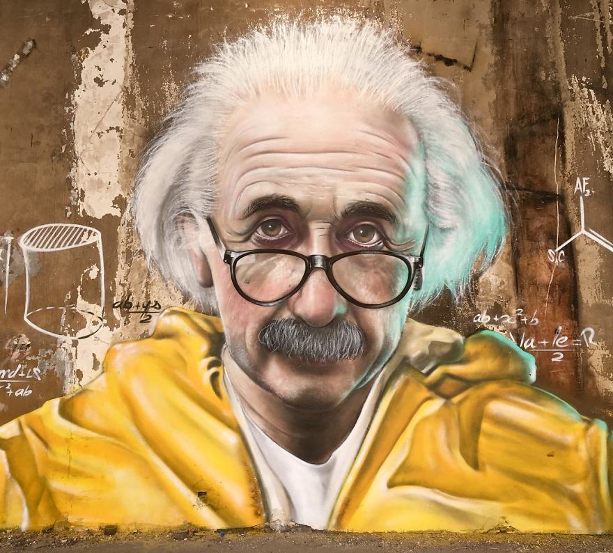 The Graffiti Of This French Street Artist Seems To Come Alive And Come Off The Walls