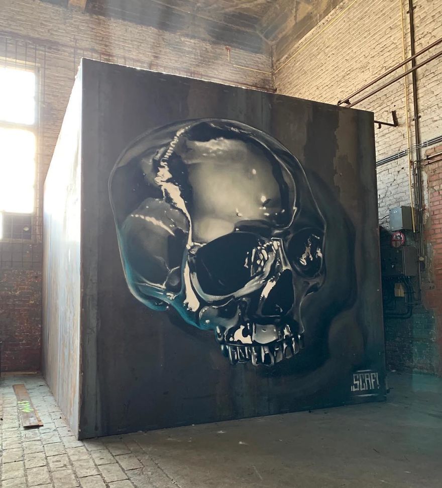 The Graffiti Of This French Street Artist Seems To Come Alive And Come Off The Walls