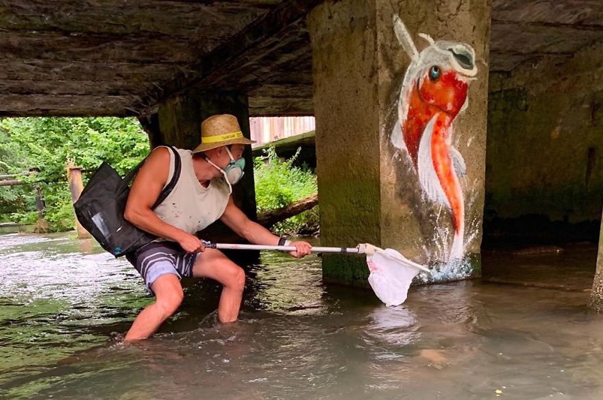 The Graffiti Of This French Street Artist Seems To Come Alive And Come Off The Walls