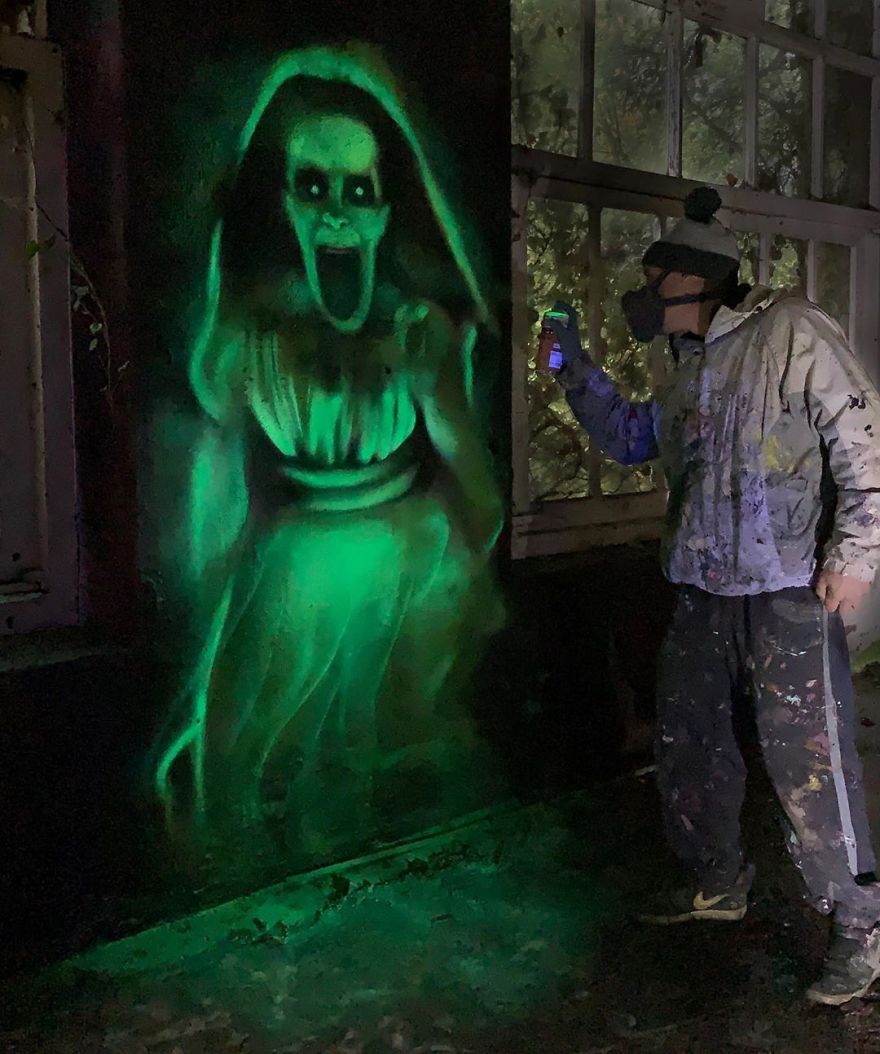 The Graffiti Of This French Street Artist Seems To Come Alive And Come Off The Walls