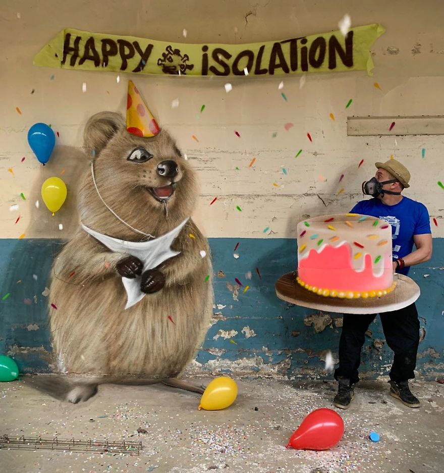 The Graffiti Of This French Street Artist Seems To Come Alive And Come Off The Walls