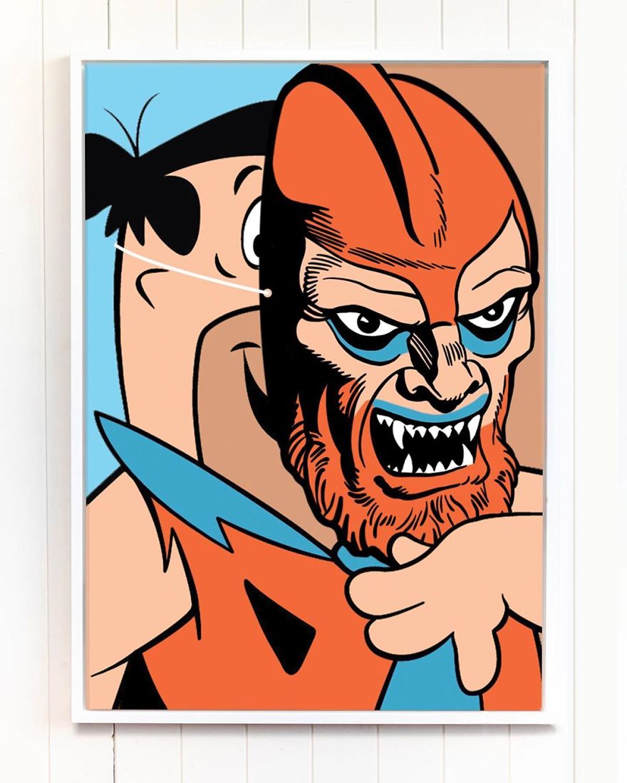 This Artist Makes Incredible Mixes Of Characters From Pop Culture