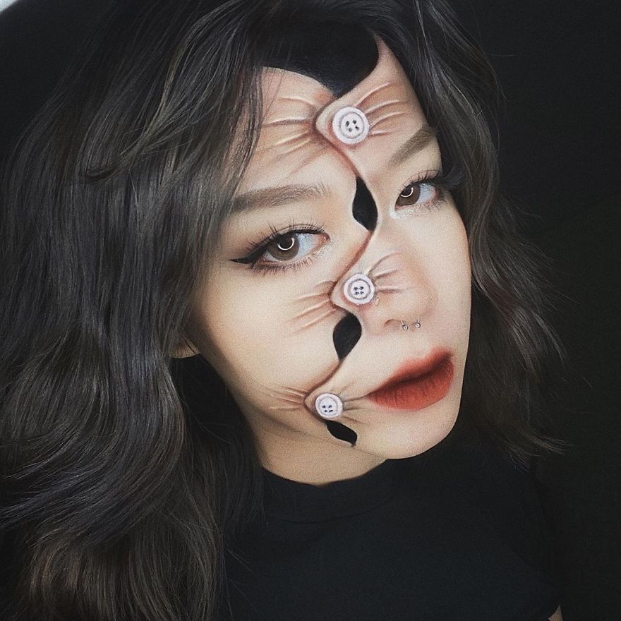 Self-Taught-Makeup-Artist-Optical-Illusions-Hoa-Trang