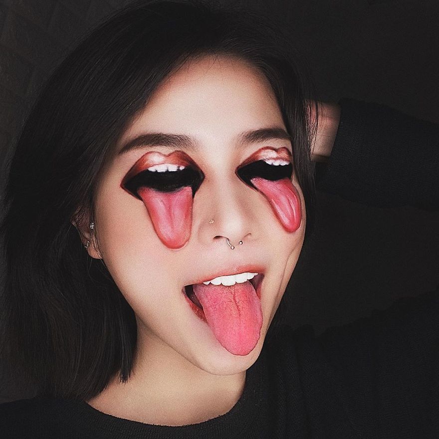 Self-Taught-Makeup-Artist-Optical-Illusions-Hoa-Trang