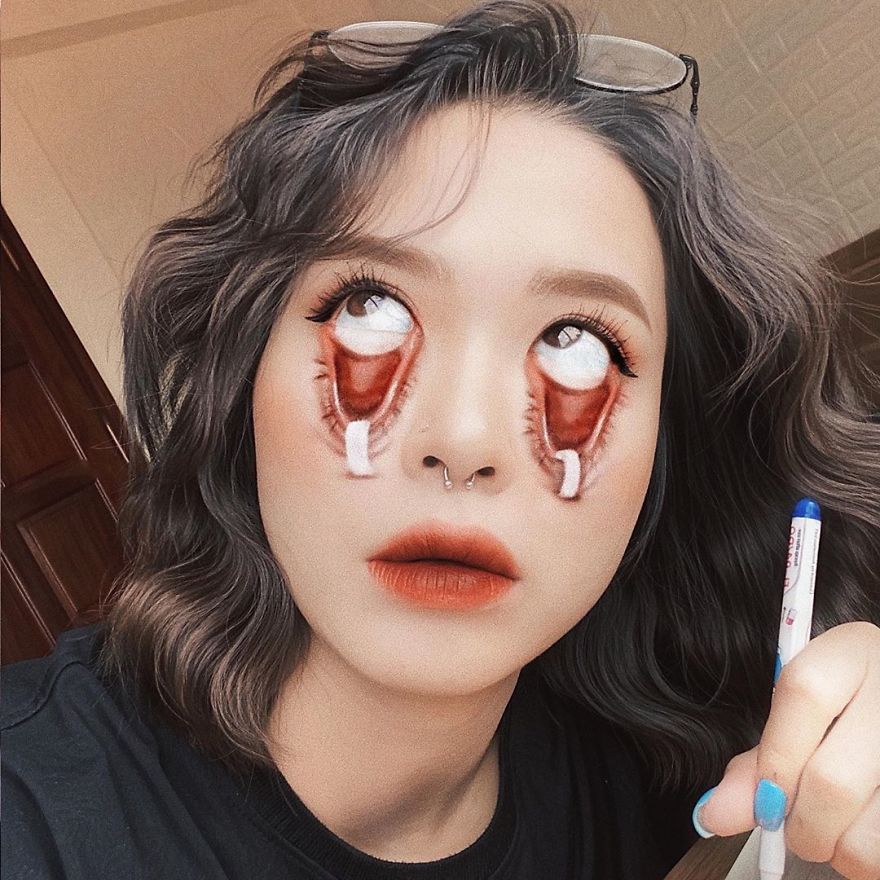 Self-Taught-Makeup-Artist-Optical-Illusions-Hoa-Trang