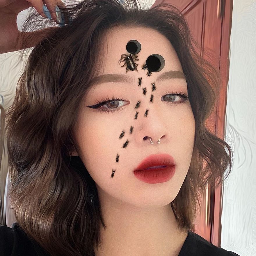 Self-Taught-Makeup-Artist-Optical-Illusions-Hoa-Trang