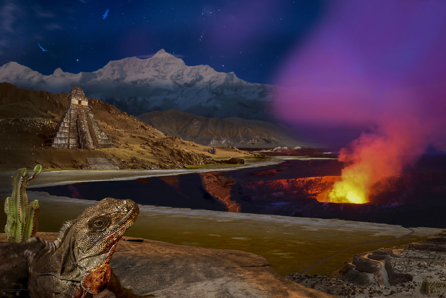 Phusion Fantasy Photo Collages By David P. Crews