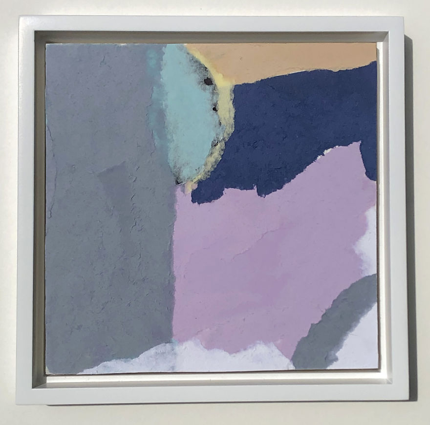 Artist Finds Catharsis Making Torn Paper Collages Artist Finds Catharsis Making Torn Paper Collages