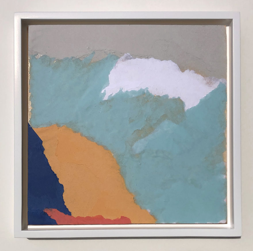 Artist Finds Catharsis Making Torn Paper Collages Artist Finds Catharsis Making Torn Paper Collages