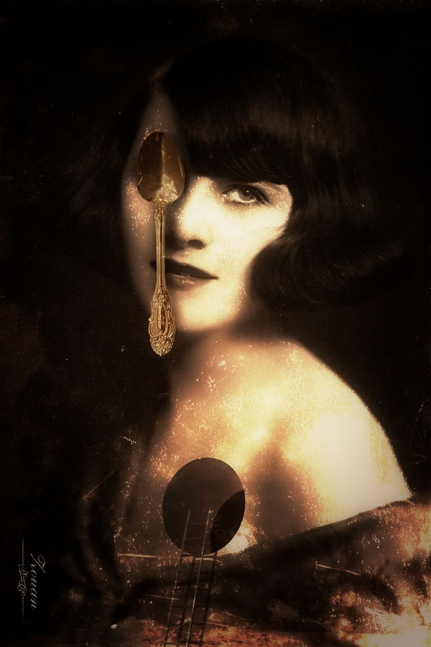 I Combined Vintage Pictures With My Surrealistic Imagination (13 Pics) I Combined Vintage Pictures With My Surrealistic Imagination (13 Pics)