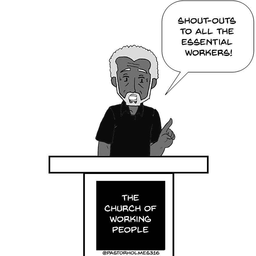 This Very Unusual Pastor Is An Evangelous For The Working People (12 Comics) This Very Unusual Pastor Is An Evangelous For The Working People (12 Comics)