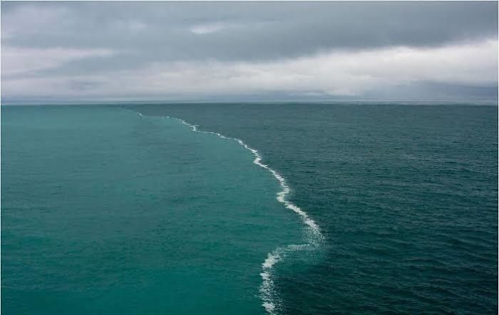 This Is In The Gulf Of Alaska And Is Caused By Sediment From Glacial Rivers, Also Known As Glacial Flour